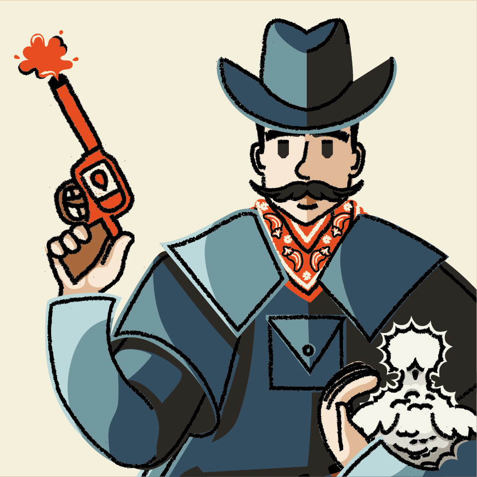 Graphic depicting a hexagonal cropped photo of an interior room design with grid lines along its borders.