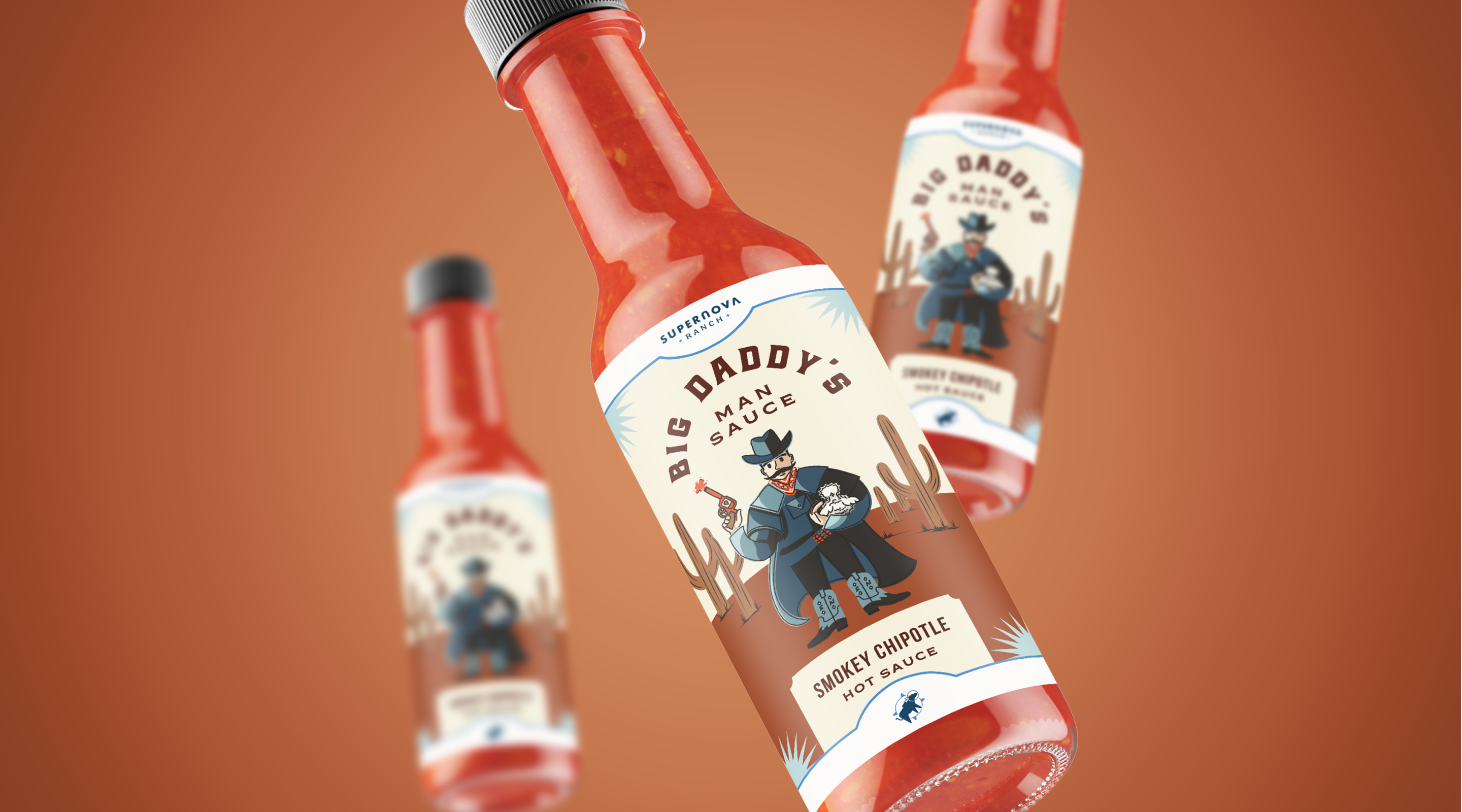 Anders brand wordmark in white placed on top of an image of a modern interior design.