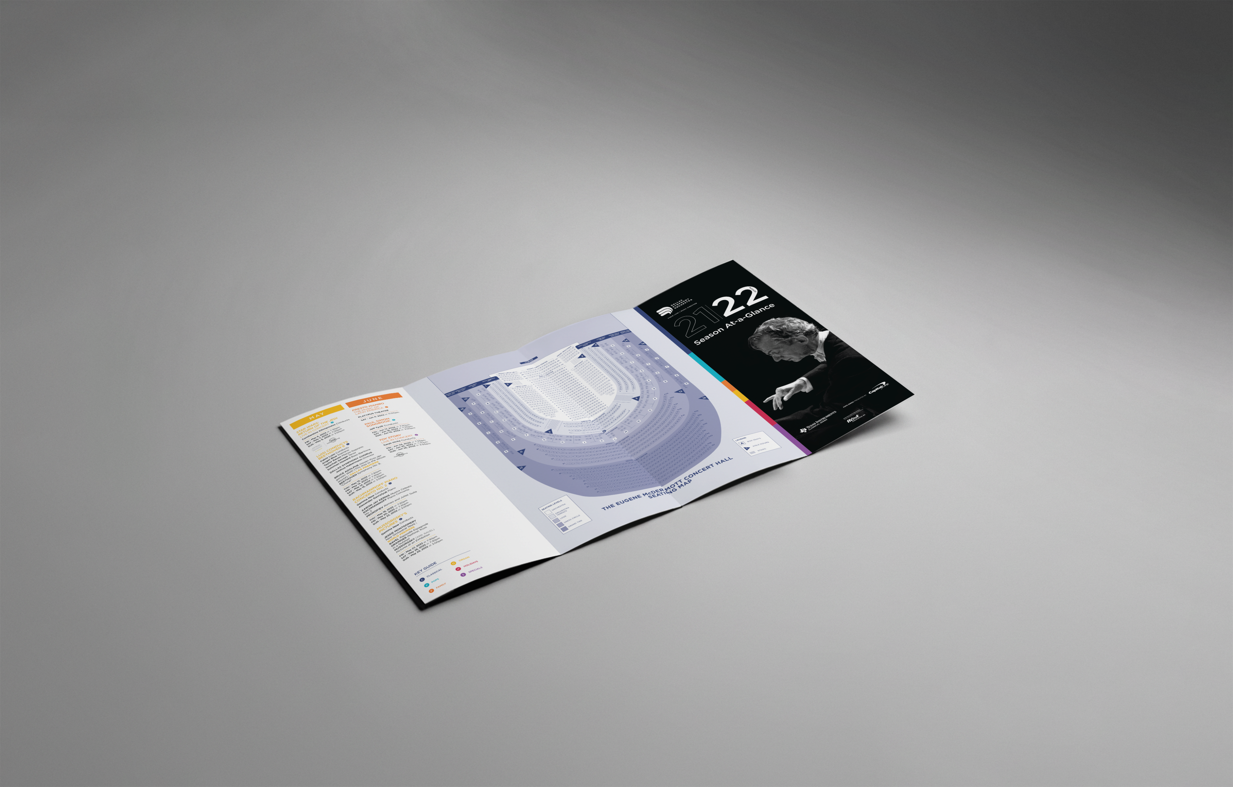 Graphic depicting a hexagonal cropped photo of an interior room design with grid lines along its borders.